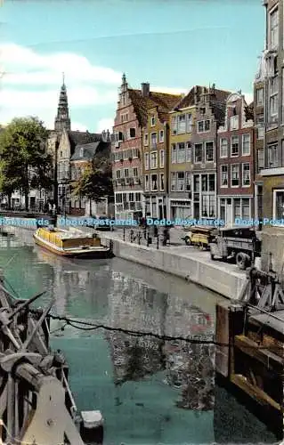 R464226 Old Amsterdam O Z Voorburgwal Supercolor Uitgave Rembrandt No 16 1959