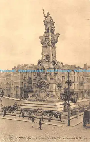 R464240 Nels Anvers Monument gedenkt de lAffranchissement de lEscaut Ern Th