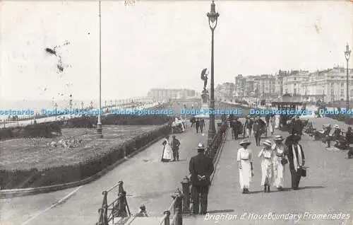 R462265 Brighton and Hove Boundary Promenades B und R 1915