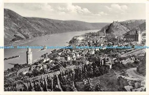 R462267 Der Rhein Oberwesel a Rh mit Schönburg R Konrady Nr 4017