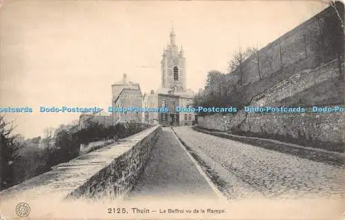 R462309 Thuin Le Beffroi vu de la Rampe G Hermans