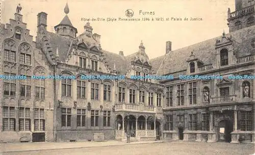 R462310 Furnes Hotel de Ville Style Renaissance Et Palais de Justice Ern Nels Th