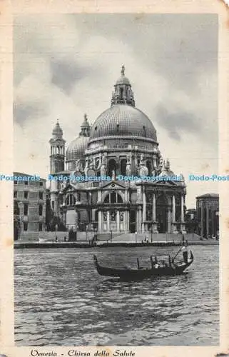 R464416 Venezia Chiesa della Salute S G V Printed in Italy