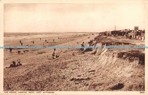 R462472 The Sands Looking West East Wittering Norman S and E