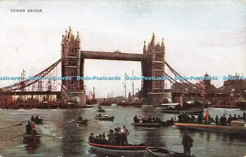 R462521 Tower Bridge S Hildesheimer London Views Fac Simile Serie Nr 5292