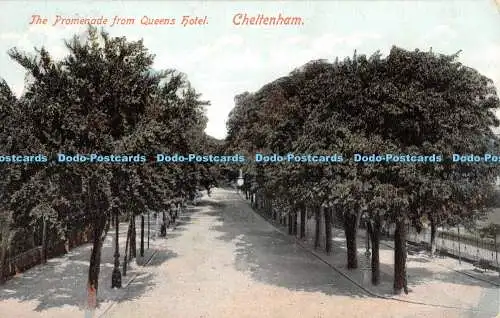 R462546 Cheltenham The Promenade from Queens Hotel E S No 592 1906