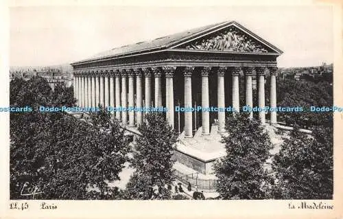 R465993 LL 45 Paris La Madeleine Arts Photomecaniques