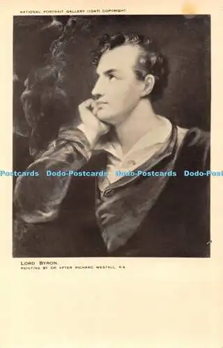 R462647 National Portrait Gallery Lord Byron B Matthews Richard Westall