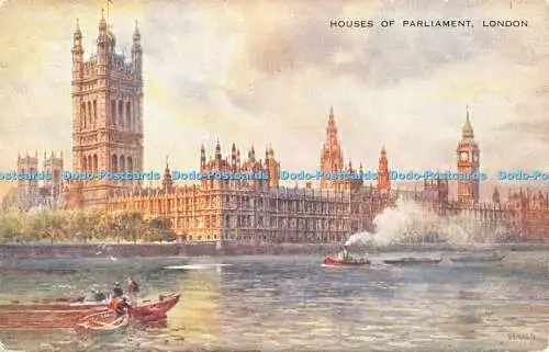 R466005 London Houses of Parliament Valentine Art Farbe Brian Gerald