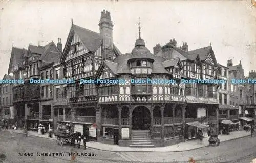 R466014 Chester The Cross Photochrom 1914