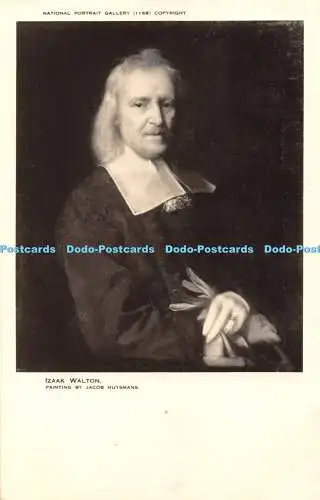 R462666 National Portrait Gallery Izaak Walton B Matthews Jacob Huysmans