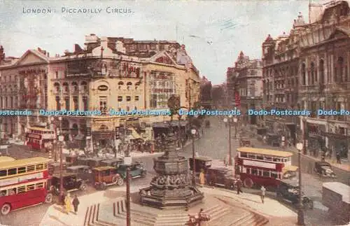 R464682 London Piccadilly Circus Photochrom 1948