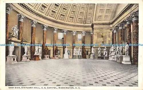 R466075 Washington D C East Side Statuary Hall U S Capitol B S Reynolds