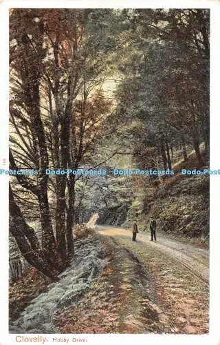 R462733 Clovelly Hobby Drive Bild Schreibwaren Pfau Autochrom