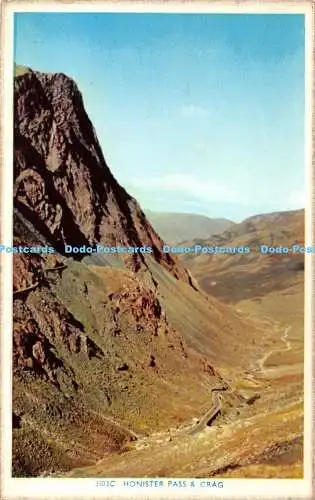 R462764 Honister Pass and Crag G P Abraham Nature Colour Photograph Series