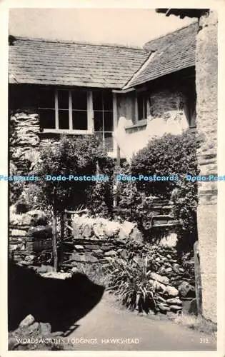 R462777 Hawkshead Wordsworth Lodgings G P Abraham RP