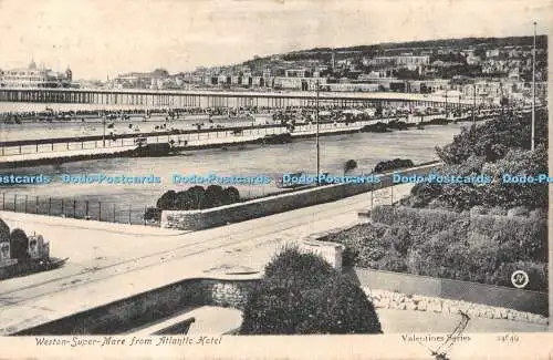 R466147 Weston Super Mare aus Atlantic Hotel Valentines Serie 1906