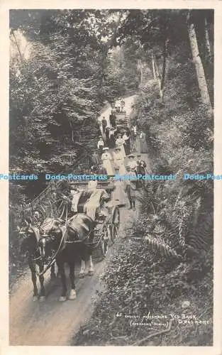 R462857 Grasmere Coaches Descending Red Bank G P Abraham