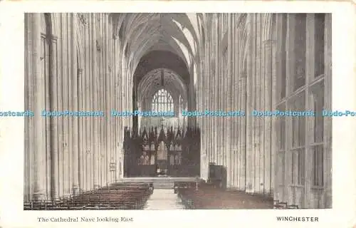 R466235 Winchester The Cathedral Nave mit Blick nach Osten G und P The Wellington Series