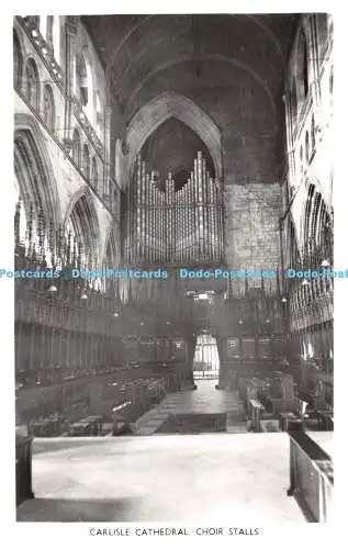 R462912 Carlisle Cathedral Choir Stalls Tassell Dean and Chapter RP