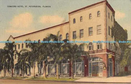 R464941 Concord Hotel St Petersburg Florida Farbbild Otho Fowler Mieter Mann