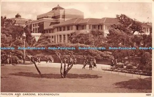 R466353 Bournemouth Pavilion and Gardens E A Sweetman Solograph Series De Luxe P
