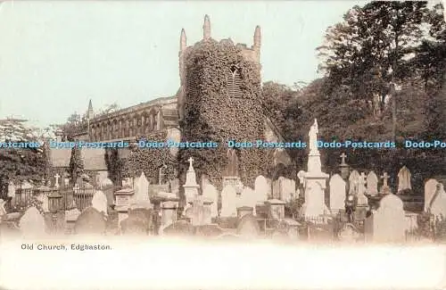 R466402 Edgbaston alte Kirche Postkarte