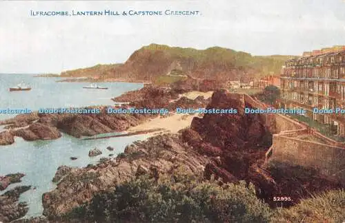 R466406 Ilfracombe Lantern Hill and Capstone Crescent Photochrom Celesque Series