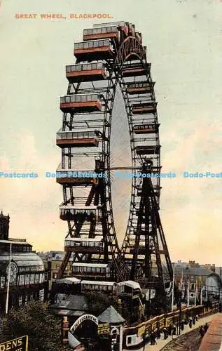 R465046 Great Wheel Blackpool E R G No 24 Victoria Series 1907