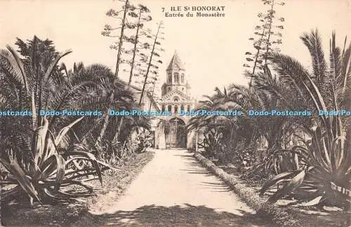 R466421 Ile St Honorat Entree du Monastere C A P