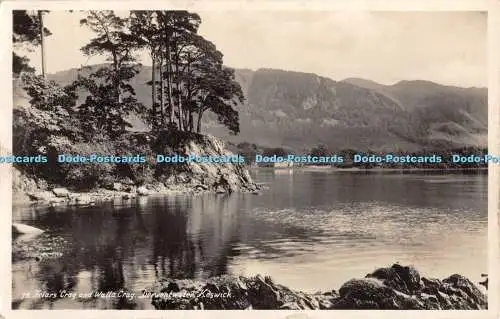 R463123 Keswick Derwentwater Friars Crag and Walla Crag G P Abraham 1939