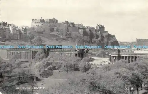 R463174 Edinburgh Castle Valentine Silveresque