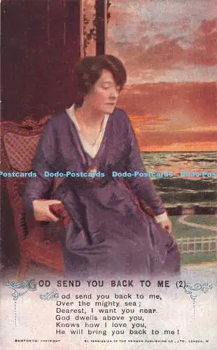 R466520 God Send You Back to Me Newman Publishing Songs Series No 4916 2 Bamfort