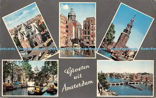 R463184 Groeten uit Amsterdam A F K H Multi View 1961