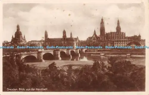R463187 Dresden Blick von der Neustadt