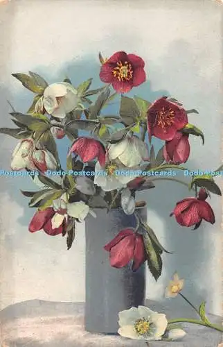 R466540 Vase mit Blumen Photochromie Serie 525 Nr 970 2003