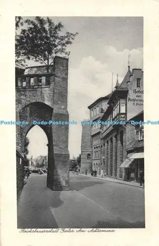 R466574 Reichsbauernstadt Goslar Am Achtermann Stößel