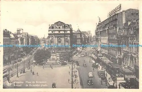 R463261 Bruxelles Place de Brouckere A Durr et fils Nels