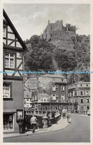 R466599 Oberstein a d Nahe mit Burg Hans F Martin