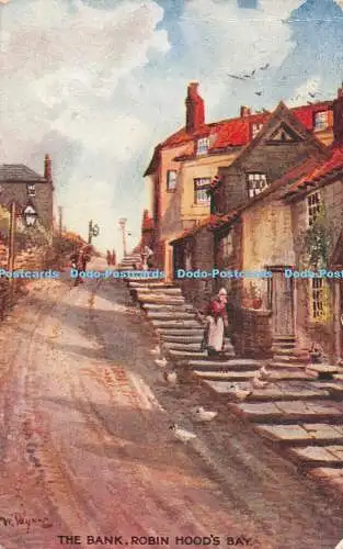 R466602 Robin Hood Bay The Bank E T W Dennis