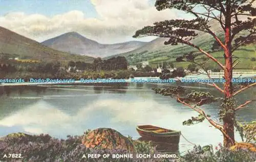 R463292 A Peep of Bonnie Loch Lomond J B White Best of All Series