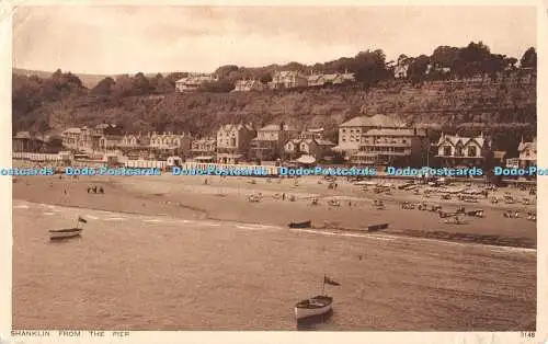 R463305 Shanklin vom Pier W J Nigh 1930