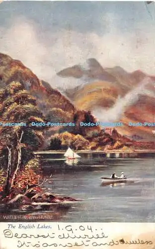 R466665 Waterhead Windermere The English Lakes Tuck Oilette 1701