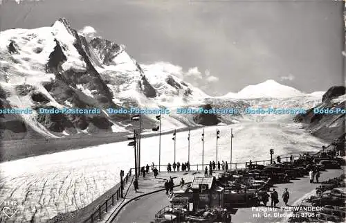 R465402 1142 Cosy Parkplatz Freiwandeck mit Gr Glockner Alfred Grundler 1960