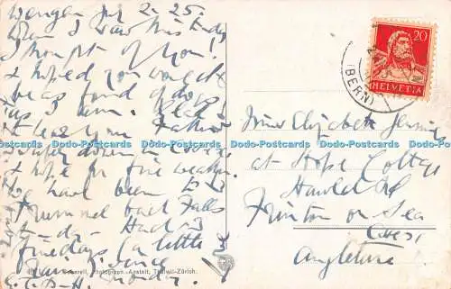 R466820 Barri in der Dressur J Gaberell Postkarte