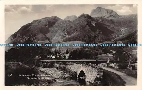 R466897 Langdale Pikes and New Dungeon Ghyll Hotel G P Abraham