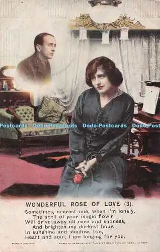 R465602 Wonderful Rose of Love 3 Sometimes dearest one when I lonely Bamforth S