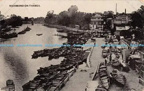 R466970 Richmond on Thames The Auto Plate Series 1910