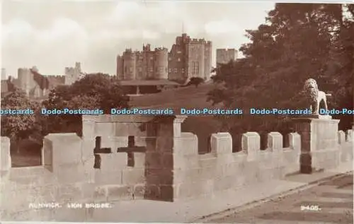 R467050 Alnwick Lion Bridge The Photochrom