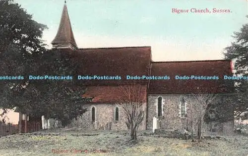 R467063 Sussex Bignor Church A H Homewood